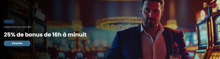 Happy Hour mercredi Casino Night
